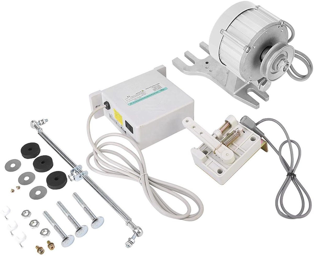 Servomotor Naaimachine - Motor Naaimachine - Naaien Versnellen - Energiebesparend Ontwerp - 750W 7Nm - Zwart