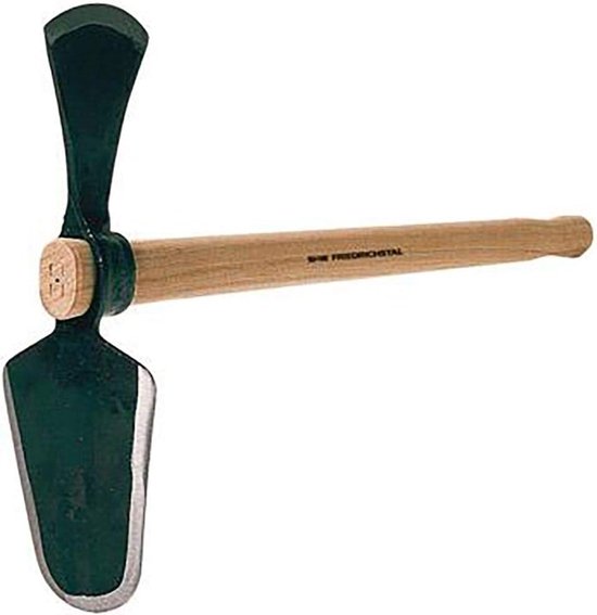 Wiedehopfhacke - Tuin hak - Tuinonderhoud - Speciaalstaal ovaal blad - 105 cm - Niet gespecificeerd — afbeelding 2