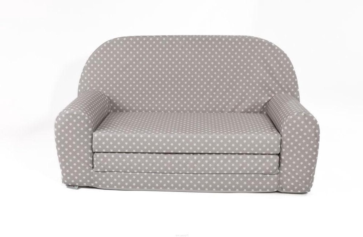 Kinderbank Uitklapbaar - Speelbank Knuffelbank - Spelen en Slapen - Afneembare Hoes - 40 x 78 cm - Wit