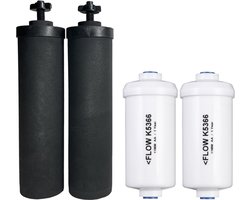Berkey Phoenix elementen en PF-2 fluoride filters bundel