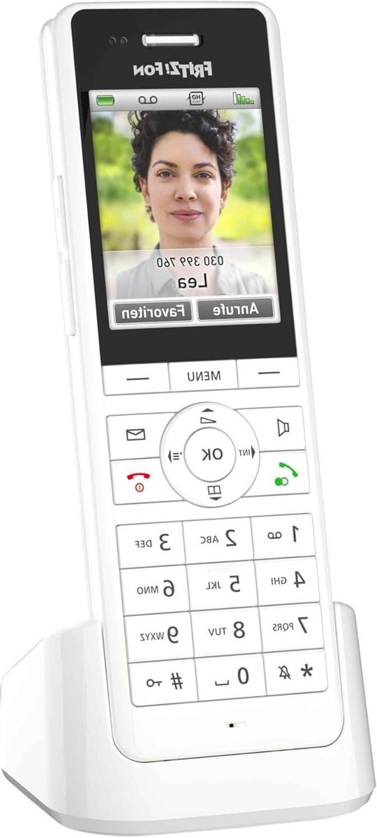 Draadloze Telefoon - Huistelefoon - Thuis Bellen - Veelzijdige Functies - Compact Formaat - Zwart