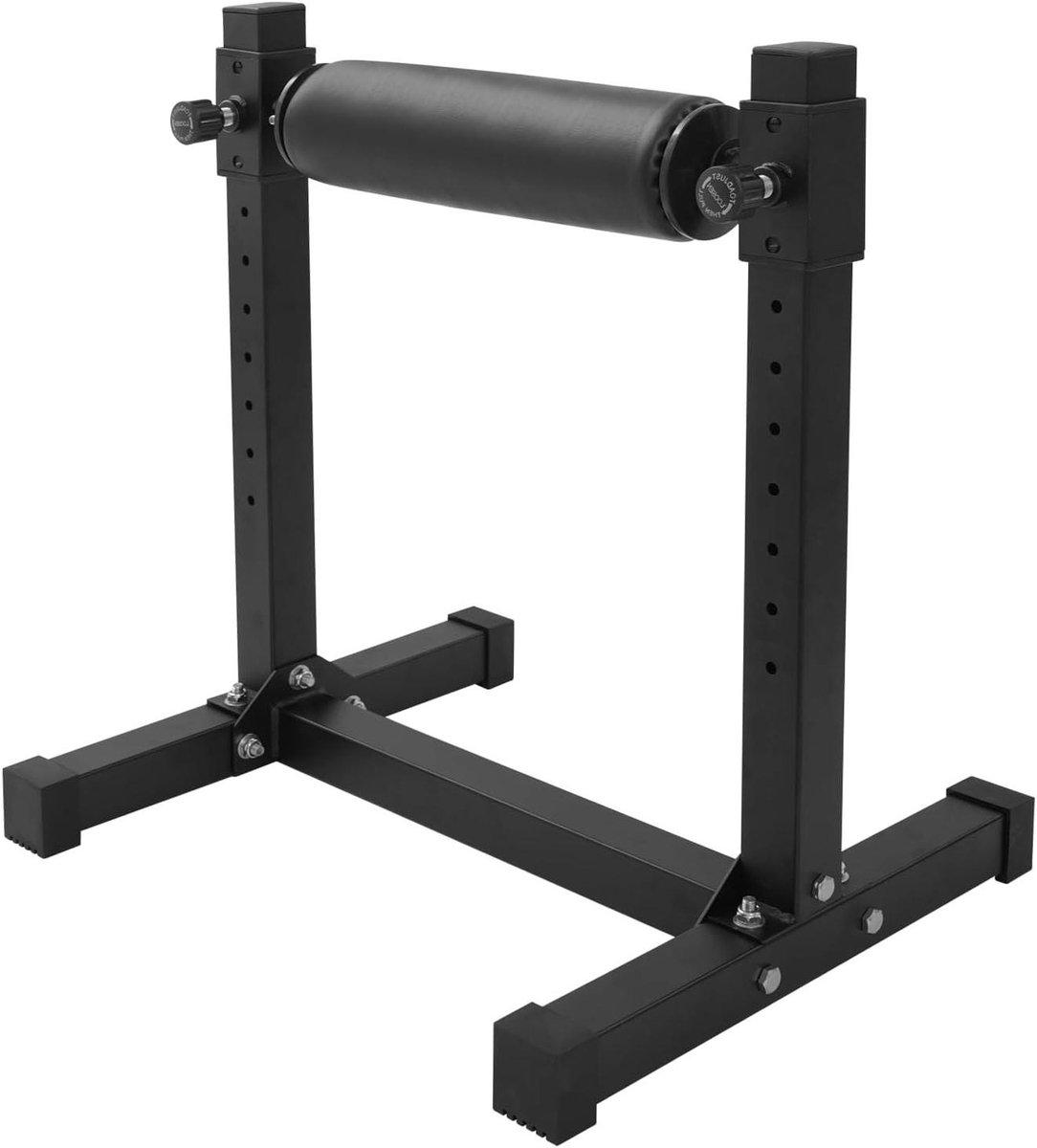 Split Squat Standaard - Been trainer - Kracht training - 9 Hoogte standen - 200 kg capaciteit - Zwart