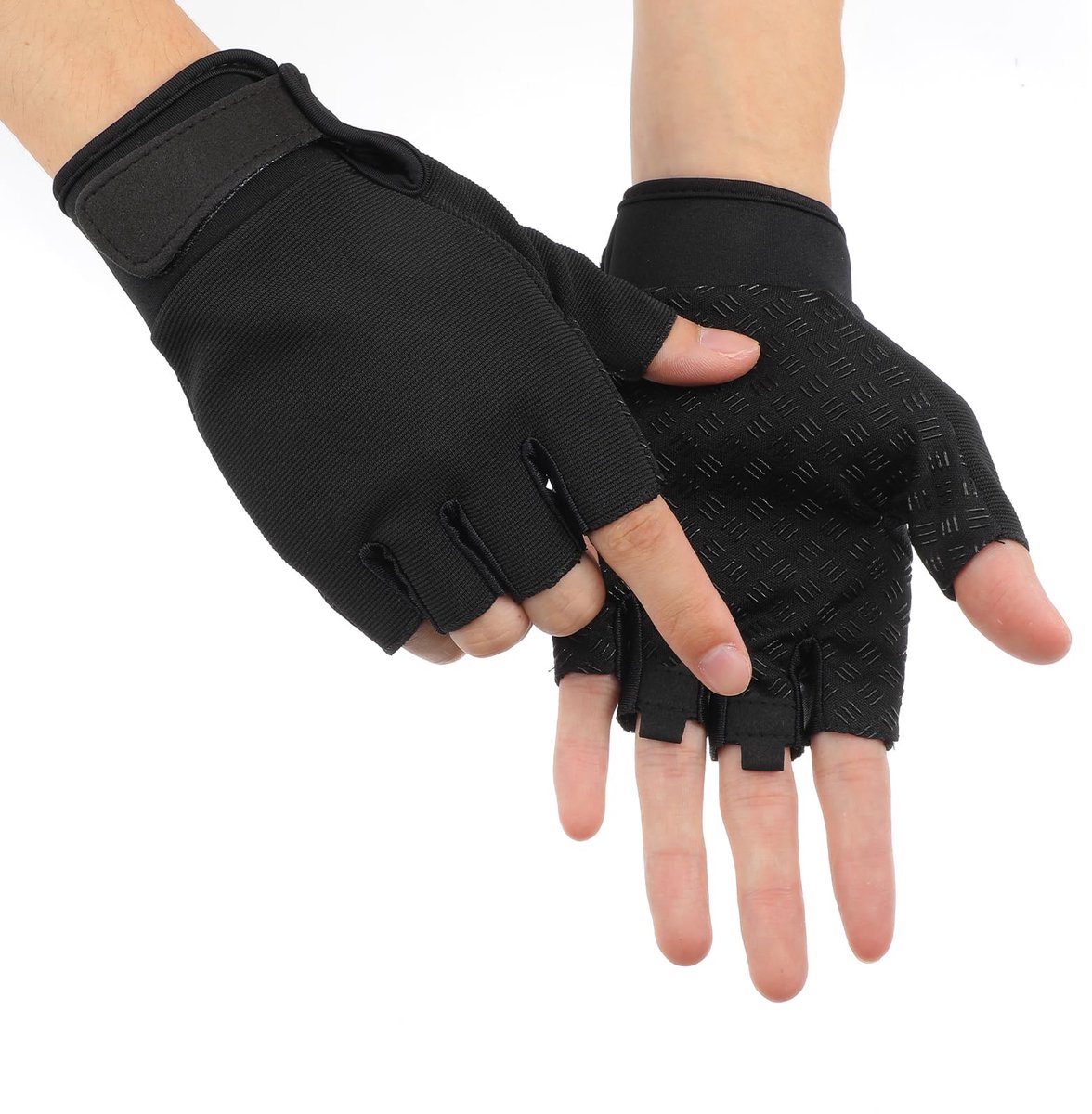 vingerloze handschoenen, fitnesshandschoenen voor heren en dames, halve vinger-workout, ademende vingerhandschoenen voor fotografie, autorijden, sport, outdoor-activiteiten