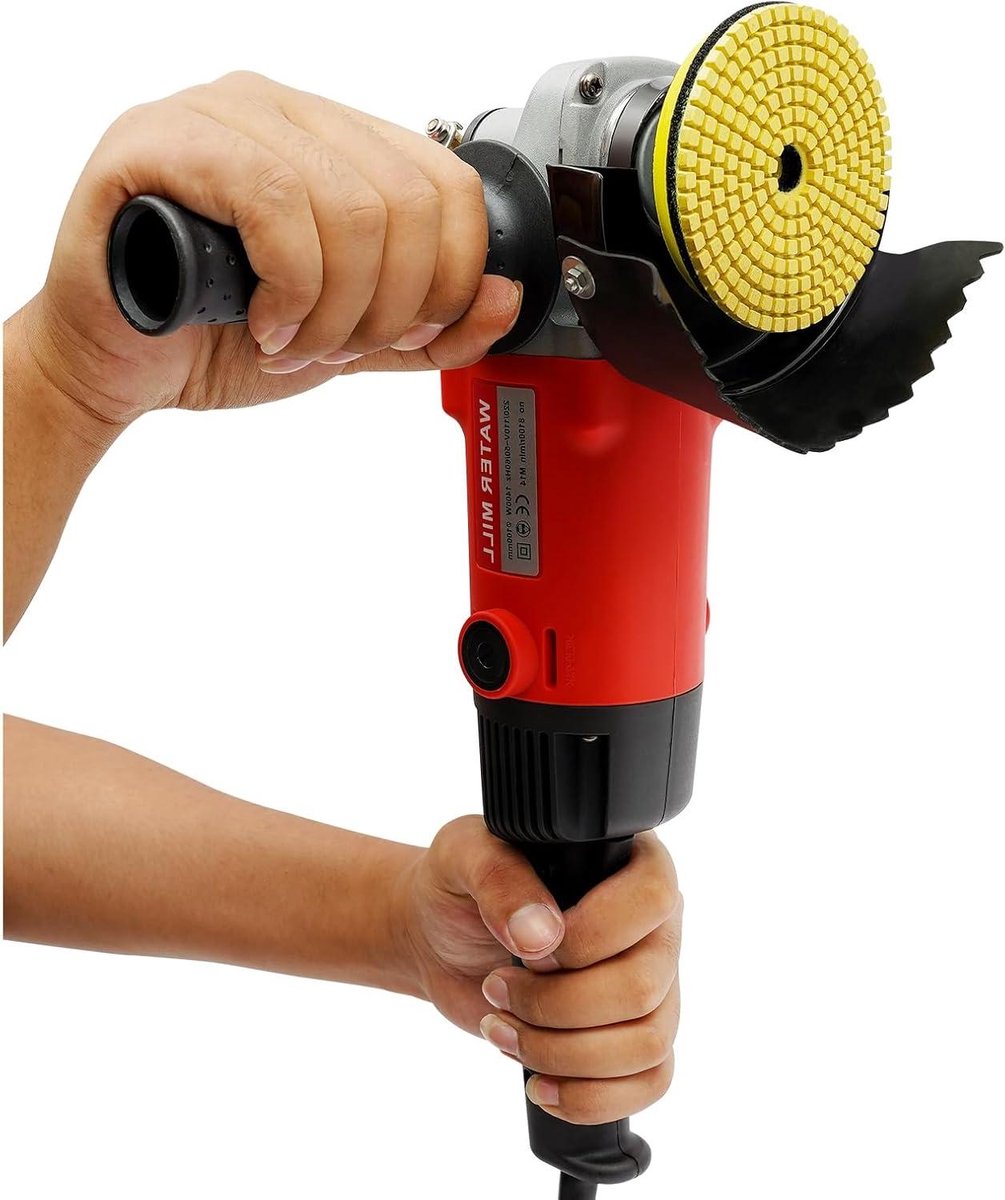 Natschuurmachine - Natpolijstmachine Steen - Natte Steen Bewerking - Traploze Toerentalregeling - 40 cm - Niet gespecificeerd