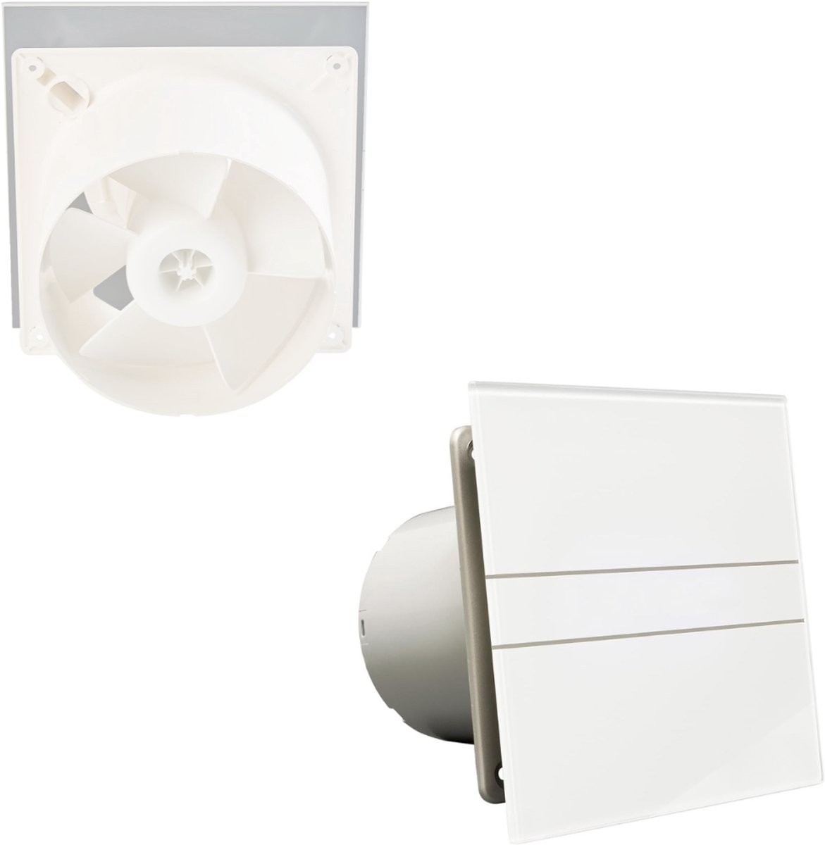 Afzuiging Badkamer - Buisventilator - Badkamerventilator met Vochtsensor