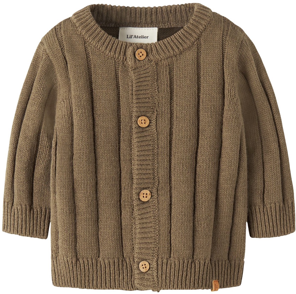 Lil' Atelier Baby Vest gebreid
