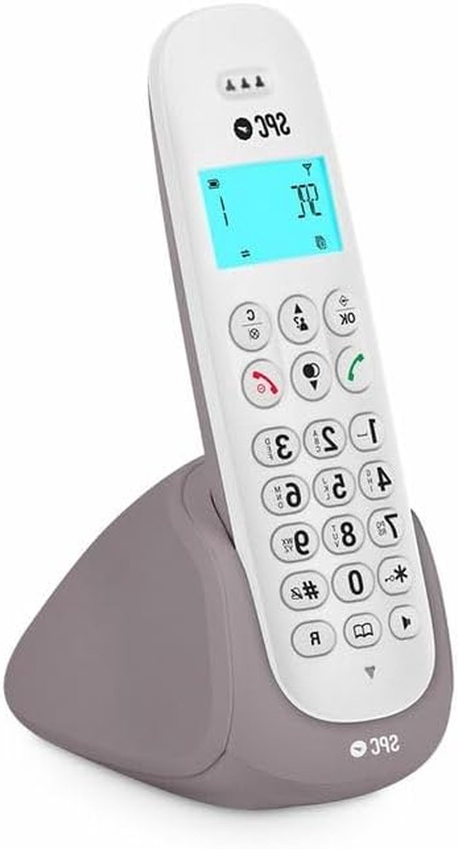 Draadloze Telefoon - Vaste Telefoon Huistelefoon - Thuis Bellen - Verlicht Display - Niet gespecificeerd - Wit