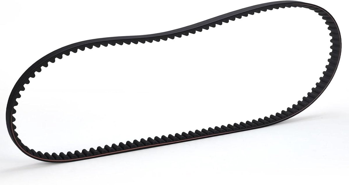 Vervangende Aandrijfriem - Fietsriem Fitnessapparaat - Sporten Thuis - Hoge Sterkte Rubber - 0.25 x 0.25 x 0.25 cm - Zwart