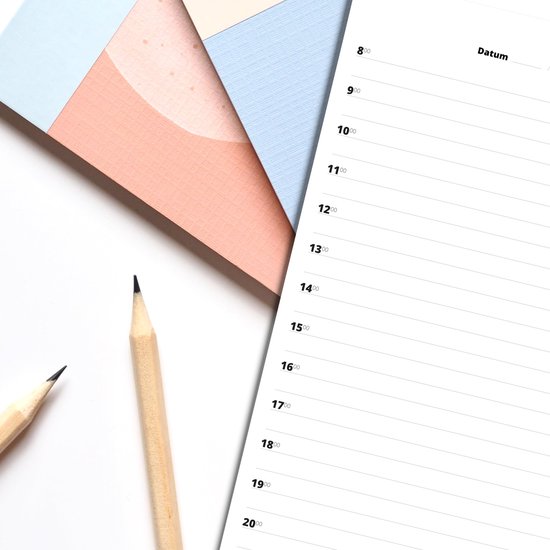 A4 Blok - Dagelijkse Planner voor 52 Dagen - Ongedateerde Agenda met To-do Lijst & Prioriteiten - Made in Europe - Plasticvrij - Plan je Succes! — afbeelding 2