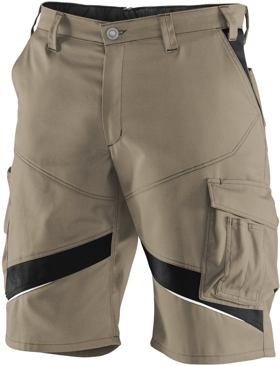 KÜBLER ACTIVIQ 24505365 Korte Werkbroek HEREN Werkshort Zandbruin Zwart