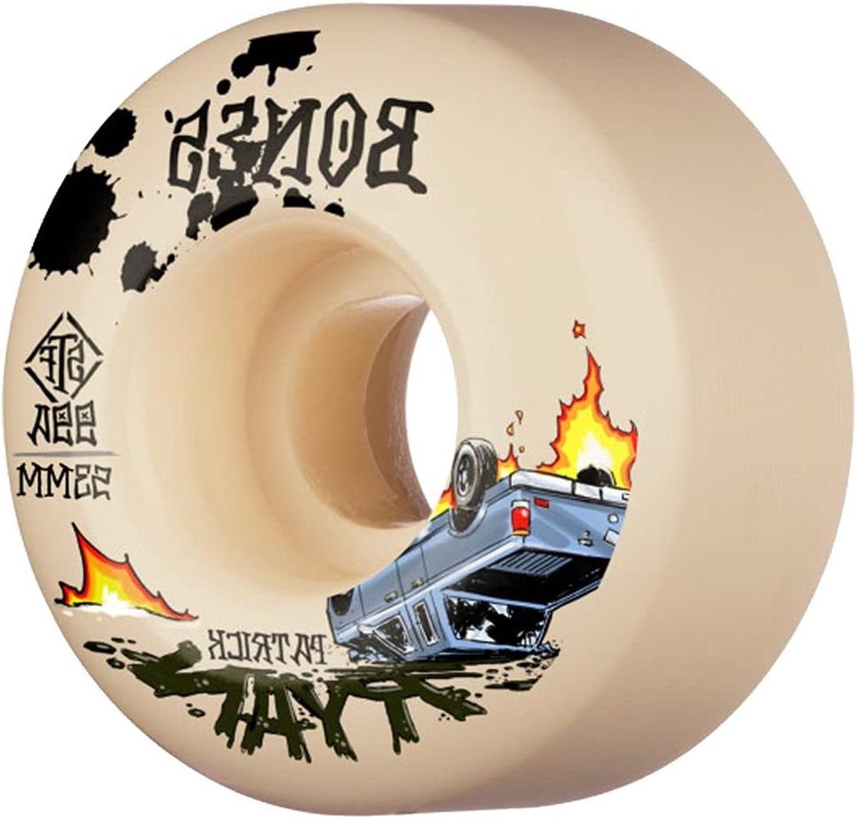 Skateboard Wielen Wielen Set Street Skaten STF Urethaan 53mm 99A