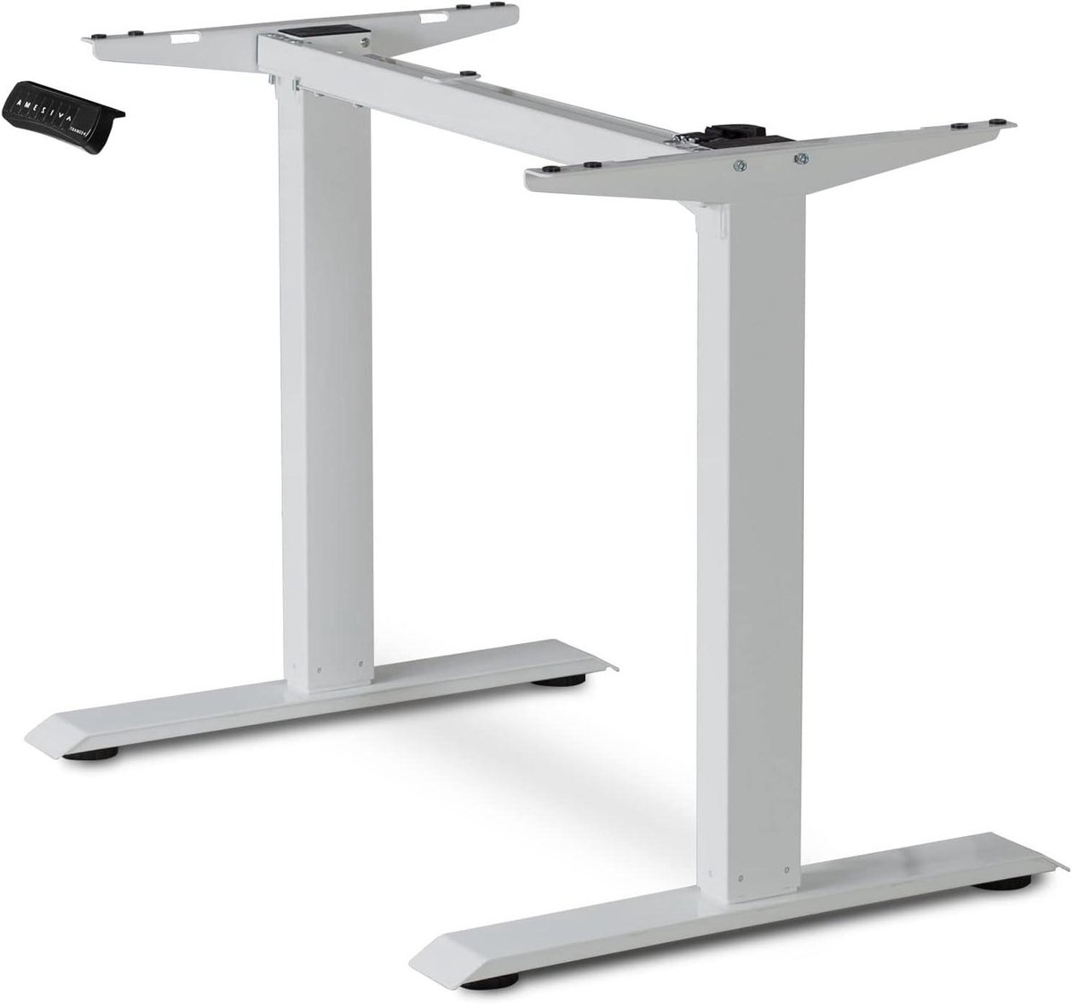 Elektrisch Bureauframe - Zit-sta bureau Bureauonderstel - Ergonomisch werken - Traploos in hoogte verstelbaar - 71-121 cm - Grijs