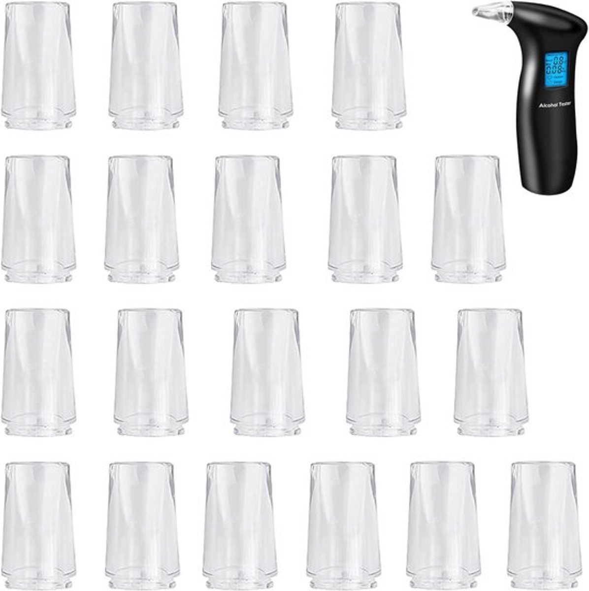 VT Goods - Alcoholtester - Vervangingsmondstukken - Geschikt voor de