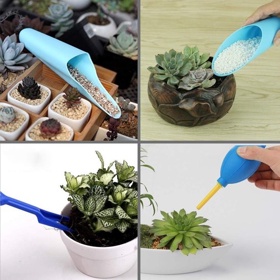 Mini Tuingereedschap Set - Succulent Tools - Planten Verzorgen - 15 Delige Set - 107 cm - Multicolor van MINI — afbeelding 2