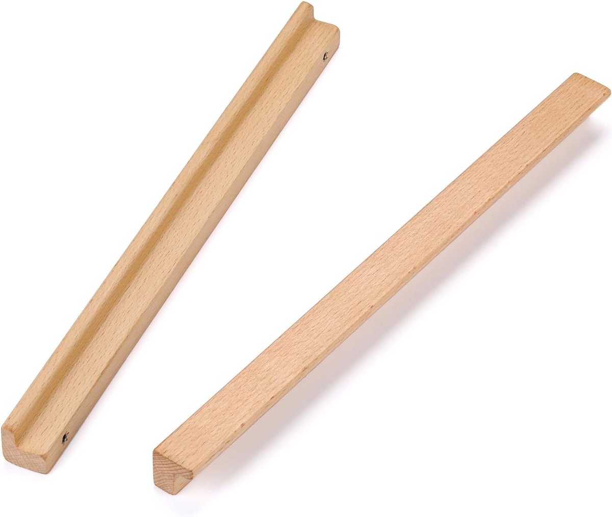6 Stuks Houten Keuken Kastgrepen, Kast Hardware voor Lades, 320mm Houten Lade Grepen voor Meubels
