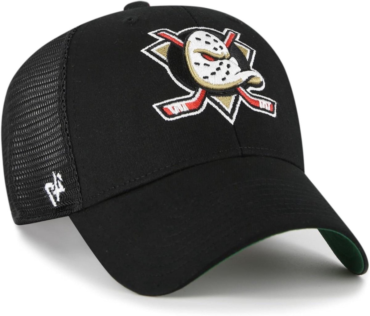 NHL Truckerpet - IJshockey Pet - Sport Fan - Verstelbaar Vizier - Eén Maat - Zwart