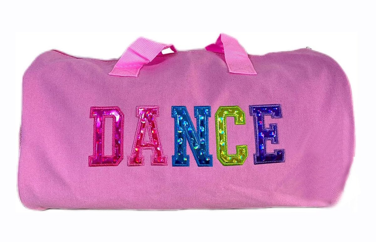 Sporttas en dansaccessoires, roze, geschikt voor sport en dans
