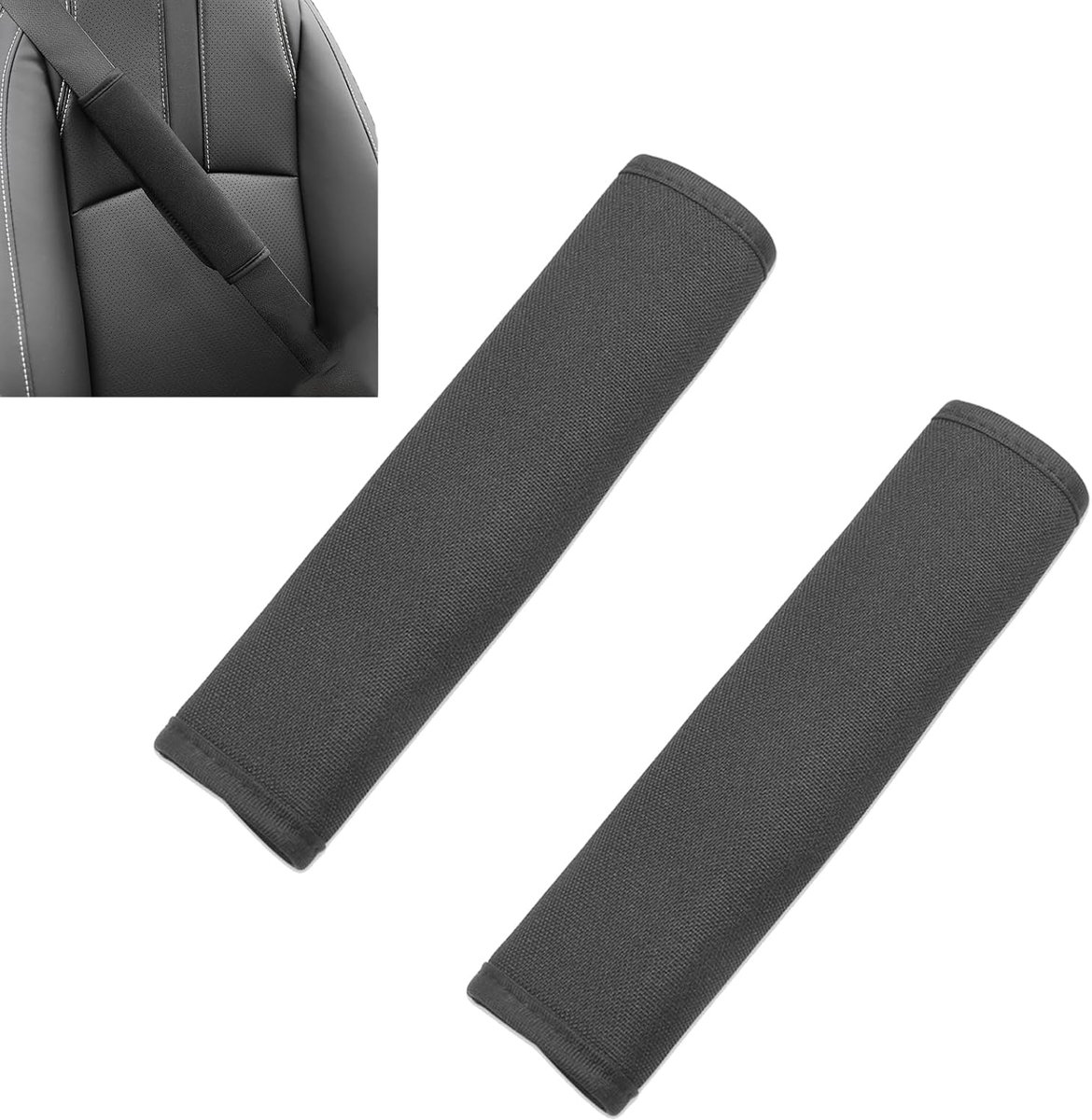 2 Stuks Autogordelbeschermers, Afneembaar Autogordelkussen, Universele Zachte Autogordelbeschermer, Maak uw Auto Mooier en Oogverblindend