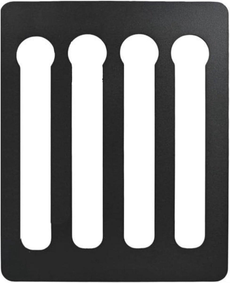 Capsulehouder voor Nespresso 20 capsules, 25 x 20 cm, capsulehouder van roestvrij staal, capsuledispenser, koffiecapsules, opslag voor Nespresso Original Line, capsules voor keukenmuren en kasten