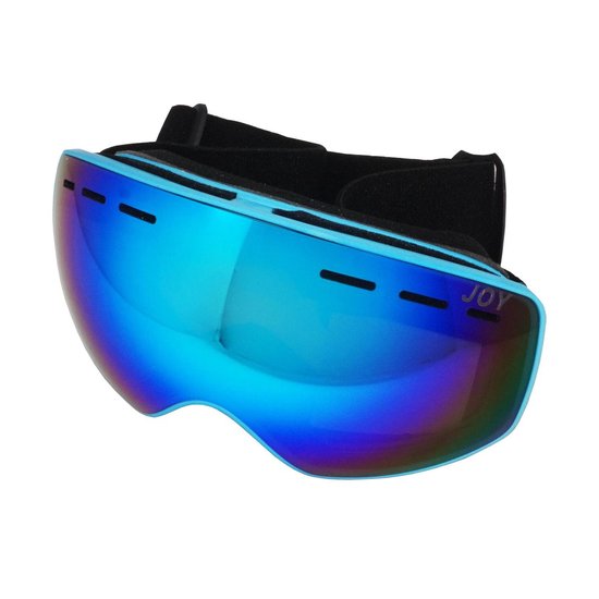 Pro Care Excellent Quality® Crowne Kids Blauw TPU Ultra-Light frame Skibril - Dubbel Layer Lens - Skibrillen - 100% UVA UVB UVC Bescherming - PC Blauwe Lens - Frame Licht Blauw