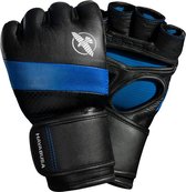 Hayabusa T3 MMA Handschoenen - 4 oz - zwart / blauw - maat M