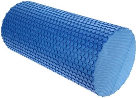 Blauwe Foam Roller - Massage Rol 30 cm bol.com