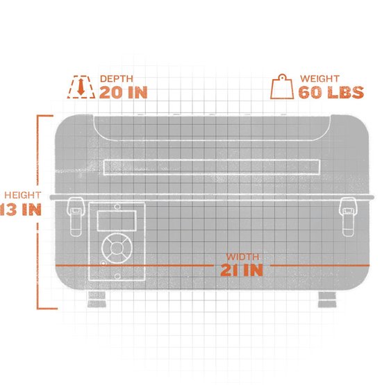 Traeger - Ranger Pellet grill - Barbecue op pellets - Portable - Nieuwste technologieën - Meetenemen grill van Traeger — afbeelding 4
