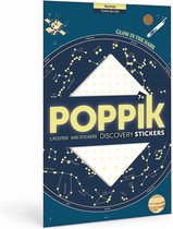 Sticker poster educatief - [POPPIK - discovery] Hemelkaart, sterren - vanaf 6 jaar