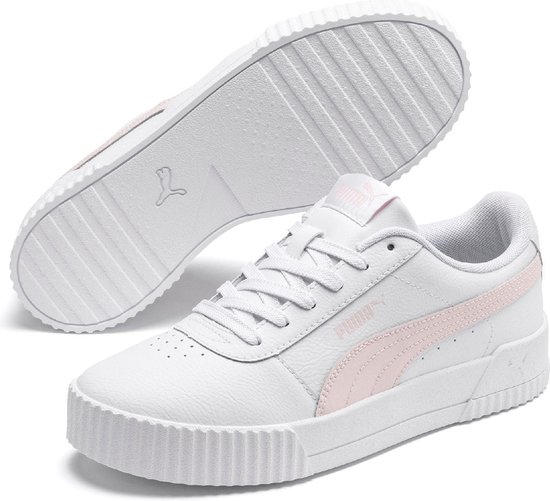 Witte PUMA Lage sneakers CARINA | Omoda