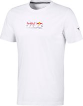 PUMA Red Bull Racing Dynamic Bull Tee Heren Sportshirt - Puma White - Maat S