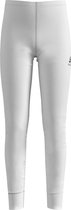 Odlo Bl Bottom Long Active Warm Kinderen Thermobroek - White - Maat 140