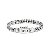 SILK Jewellery - Zilveren Armband - Connect - 347.20 - Maat 20