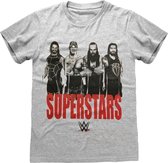 WWE Superstars Wrestling - Jongens T-Shirt Grijs -5-6 Jaar