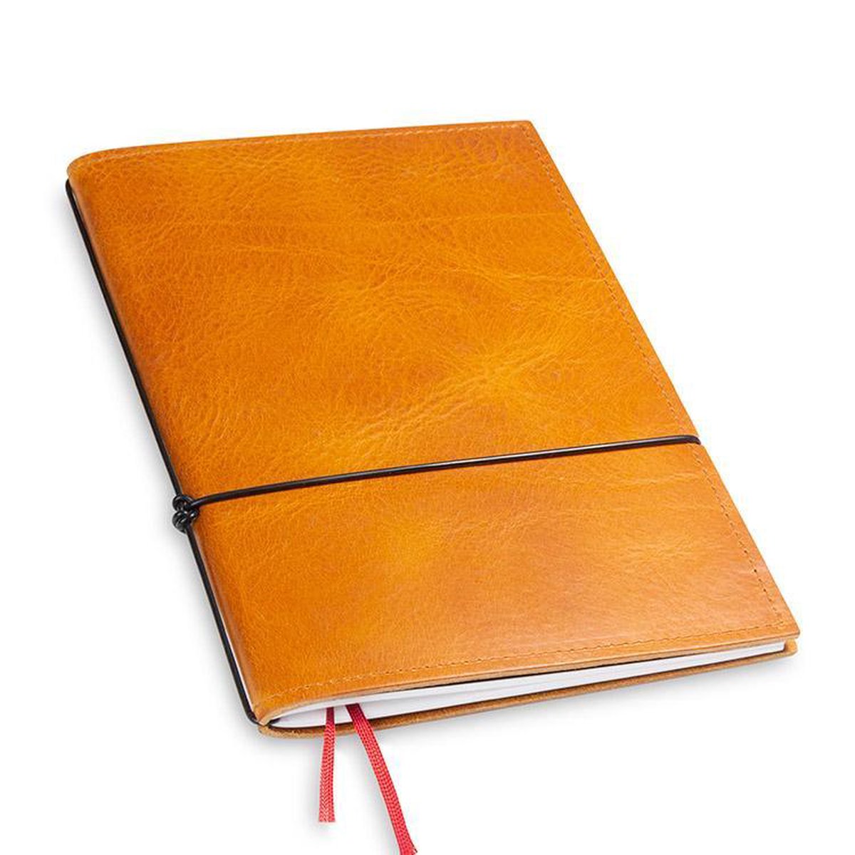 X17 Notebook A5 Leder Natur Cognac - 1 katern