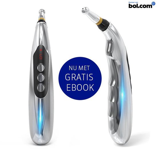 Premium Elektrische Acupunctuur Pen 2020 EDITIE |met Gratis EBOOK | Massage  pen |... | bol.com