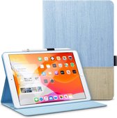 iPad 2021/2020 Hoes - 10.2 inch - ESR Simplicity Tablethoes met penhouder - Lichtblauw