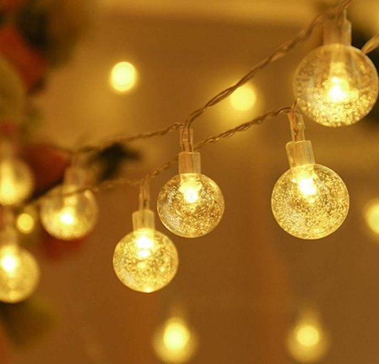 Lichtsnoer met solar sensor – Kerstverlichting buiten – 6 meter –  Kerstdecoratie –... | bol.com