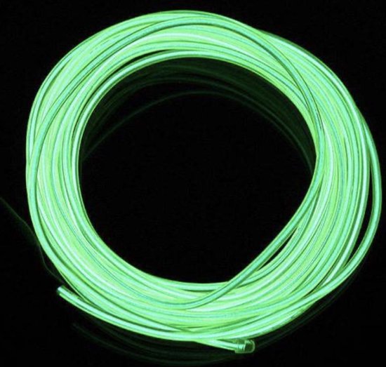 Neon draad 2 meter groen van Versteeg® - led strip - draad verlichting |  bol.com