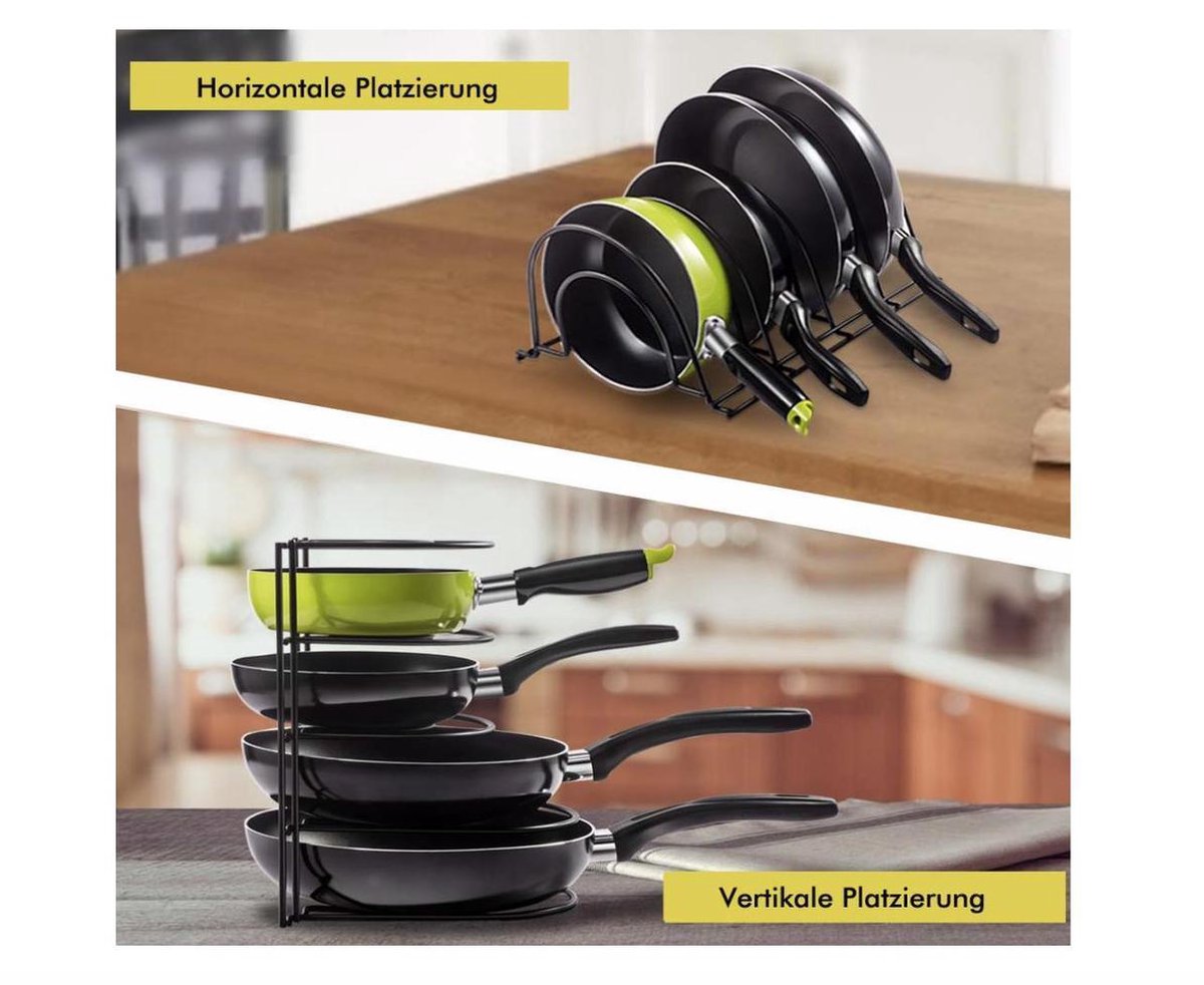 MAGICLULU 1 Stuk potten rek gadget kookgereihouder Stellage pan