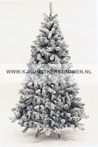 Kunstkerstboom Flock besneeuwd hoogte 270cm