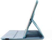 HB Hoes Geschikt voor Apple iPad 10.2 (2019) - Draaibare Tablet Book Cover - Licht Blauw