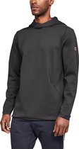 Under Armour - Recovery Travel Elite Hoodie - Recovery sweater - S - Grijs