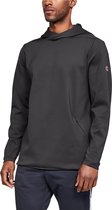 Under Armour - Recovery Travel Elite Hoodie - Recovery sweater - L - Grijs