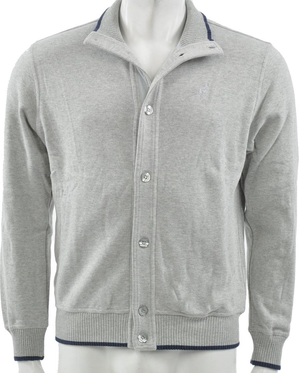 Australian - Sweat jacket - Grijze sweater - 50 - Grijs