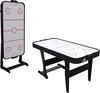 Afbeelding van het spelletje Cougar Icing opklapbare Airhockey tafel Zwart - 5ft. - Incl. pushers en pucks
