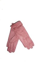 Dames Handschoen in 1 kleur - Roze - Maat L