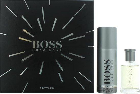 Hugo Boss Bottled Giftset - 50 ml eau de toilette spray + 150 ml deodorant  spray -... | bol.com