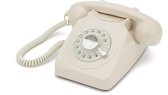 GPO 746 Retro Vaste Telefoon  draaischijf - Crème