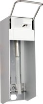 Zeep dispenser aluminium 1000 ml met afsluitplaat