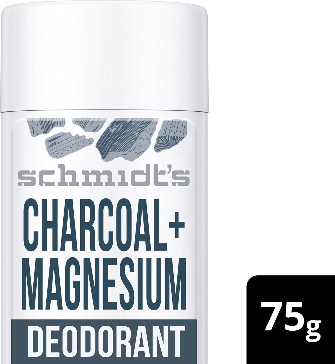 Schmidt's Charcoal + Magnesium Natural Deodorant Stick 75 g